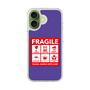 スリムプロテクションケース［ FRAGILE Sticker - Purple ］
