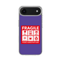 スリムプロテクションケース［ FRAGILE Sticker - Purple ］