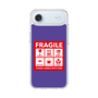 スリムプロテクションケース［ FRAGILE Sticker - Purple ］