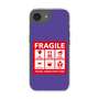 スリムプロテクションケース［ FRAGILE Sticker - Purple ］