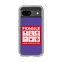 スリムプロテクションケース［ FRAGILE Sticker - Purple ］