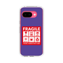 スリムプロテクションケース［ FRAGILE Sticker - Purple ］