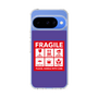 スリムプロテクションケース［ FRAGILE Sticker - Purple ］