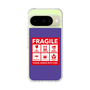 スリムプロテクションケース［ FRAGILE Sticker - Purple ］