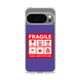 スリムプロテクションケース［ FRAGILE Sticker - Purple ］