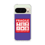 スリムプロテクションケース［ FRAGILE Sticker - Purple ］