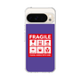 スリムプロテクションケース［ FRAGILE Sticker - Purple ］