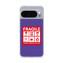 スリムプロテクションケース［ FRAGILE Sticker - Purple ］