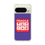 スリムプロテクションケース［ FRAGILE Sticker - Purple ］