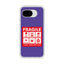 スリムプロテクションケース［ FRAGILE Sticker - Purple ］