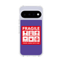 スリムプロテクションケース［ FRAGILE Sticker - Purple ］