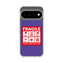 スリムプロテクションケース［ FRAGILE Sticker - Purple ］