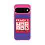 スリムプロテクションケース［ FRAGILE Sticker - Purple ］