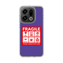 スリムプロテクションケース［ FRAGILE Sticker - Purple ］