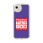 スリムプロテクションケース［ FRAGILE Sticker - Purple ］