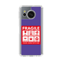 スリムプロテクションケース［ FRAGILE Sticker - Purple ］