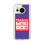 スリムプロテクションケース［ FRAGILE Sticker - Purple ］