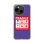 スリムプロテクションケース［ FRAGILE Sticker - Purple ］