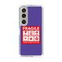 スリムプロテクションケース［ FRAGILE Sticker - Purple ］