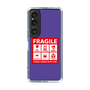 スリムプロテクションケース［ FRAGILE Sticker - Purple ］