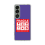 スリムプロテクションケース［ FRAGILE Sticker - Purple ］