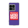 スリムプロテクションケース［ FRAGILE Sticker - Purple ］