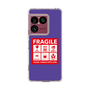スリムプロテクションケース［ FRAGILE Sticker - Purple ］
