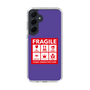 スリムプロテクションケース［ FRAGILE Sticker - Purple ］