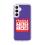 スリムプロテクションケース［ FRAGILE Sticker - Purple ］