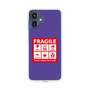 スリムプロテクションケース［ FRAGILE Sticker - Purple ］