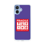 スリムプロテクションケース［ FRAGILE Sticker - Purple ］
