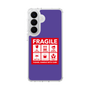 スリムプロテクションケース［ FRAGILE Sticker - Purple ］
