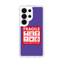 スリムプロテクションケース［ FRAGILE Sticker - Purple ］