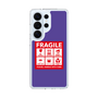 スリムプロテクションケース［ FRAGILE Sticker - Purple ］