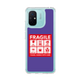 スリムプロテクションケース［ FRAGILE Sticker - Purple ］
