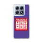 スリムプロテクションケース［ FRAGILE Sticker - Purple ］
