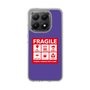 スリムプロテクションケース［ FRAGILE Sticker - Purple ］