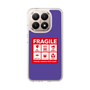 スリムプロテクションケース［ FRAGILE Sticker - Purple ］