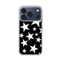 スリムプロテクションケース［ Stars - Black ］
