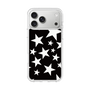 スリムプロテクションケース［ Stars - Black ］