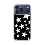 スリムプロテクションケース［ Stars - Black ］