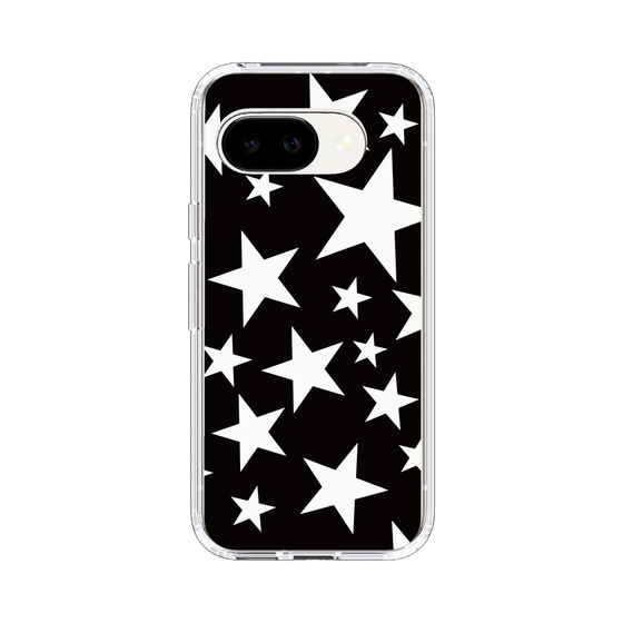 スリムプロテクションケース［ Stars - Black ］