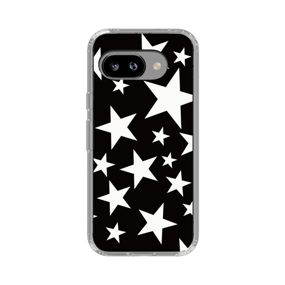 スリムプロテクションケース［ Stars - Black ］