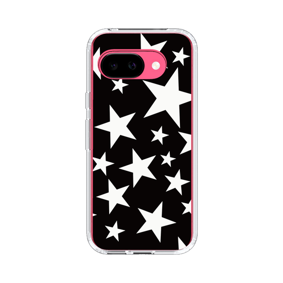 スリムプロテクションケース［ Stars - Black ］