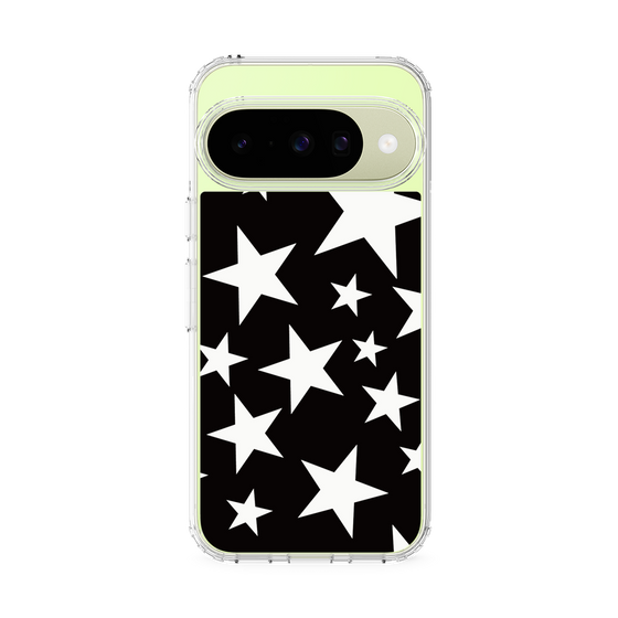 スリムプロテクションケース［ Stars - Black ］