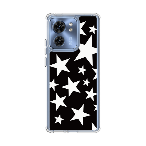 スリムプロテクションケース［ Stars - Black ］