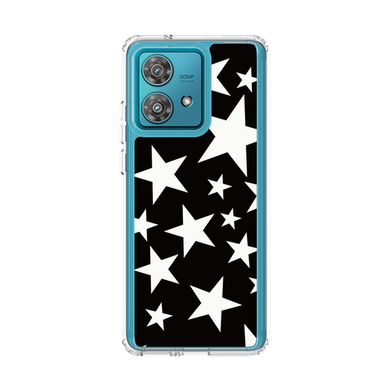 スリムプロテクションケース［ Stars - Black ］