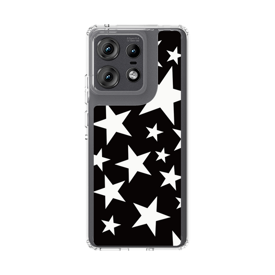 スリムプロテクションケース［ Stars - Black ］