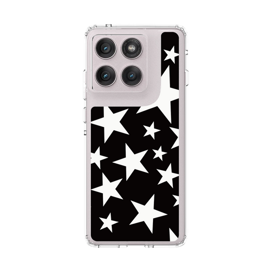 スリムプロテクションケース［ Stars - Black ］