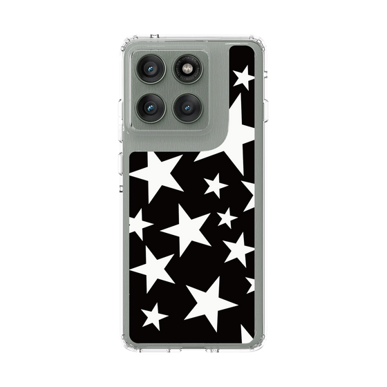 スリムプロテクションケース［ Stars - Black ］